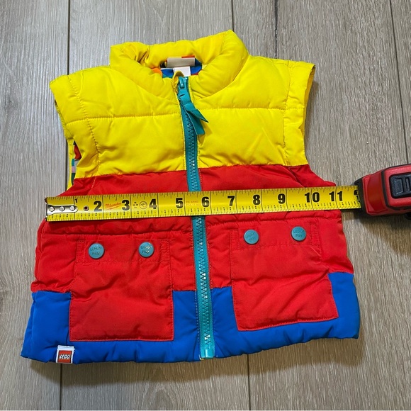 LEGO‎ Collection x Target Color block Puffer Infant Baby   Vest 3-6 Months - Picture 7 of 8
